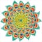 Diamond Dotz® Intermediate Peacock Mandala Diamond Painting Kit